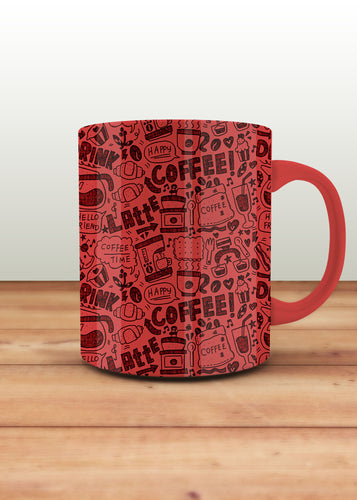 Red Coffee Mug