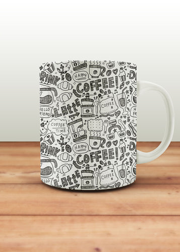 White Coffee Mug